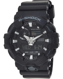 Купить Японские наручные часы Casio G-SHOCK GA-700-1B с хронографом  в E-mobi