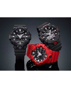 Купить Японские наручные часы Casio G-SHOCK GA-700-1B с хронографом  в E-mobi