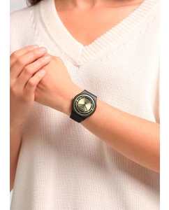 Купить Швейцарские керамические наручные часы Swatch SO32B117  в E-mobi