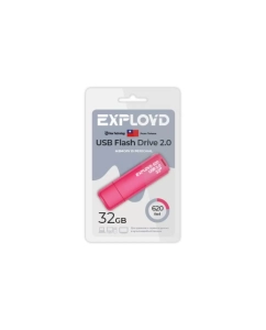 Купить Карта памяти Exployd USB 32Гб EX-32GB-620 EX-32GB-620 Red  в E-mobi