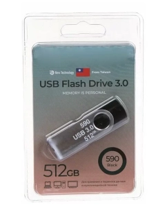 Купить Флешка Exployd 590 512Gb 3.0 EX-512GB-590-Black  в E-mobi