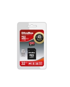 Купить Карта памяти MicroSD OltraMax Elite UHS-I 32 Гб с адаптером класс 10  в E-mobi