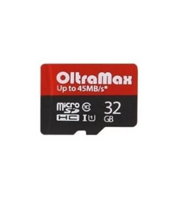 Купить Карта памяти MicroSD OltraMax Elite UHS-I 32 Гб с адаптером класс 10  в E-mobi