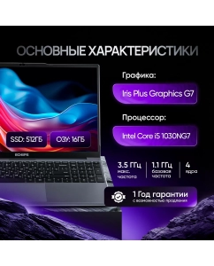 Купить Ультрабук Echips Booster серый (K156RT-H)  в E-mobi