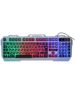 Купить Проводная игровая клавиатура Nakatomi KGK-35U Silver  в E-mobi