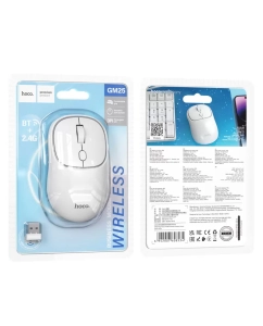 Купить Беспроводная мышь Hoco GM25 Royal Space White  в E-mobi