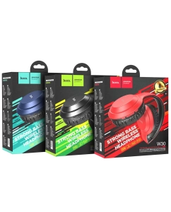 Купить Беспроводные наушники Hoco W30 Fun move Black  в E-mobi
