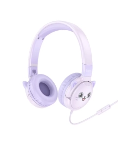 Купить Наушники Hoco W61 Purple  в E-mobi