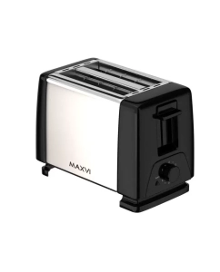 Купить Тостер Maxvi KT822S серебристый, черный  в E-mobi