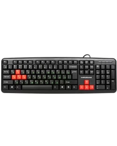 Купить Проводная клавиатура Nakatomi KN-02U Black  в E-mobi