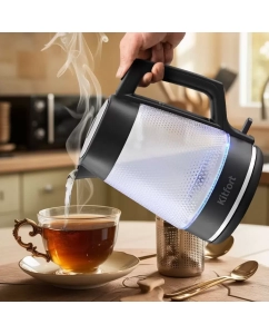 Купить Чайник электрический Kitfort KT-6710 1.7 л черный  в E-mobi