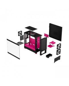 Купить Корпус компьютерный Fractal Design Pop Air RGB Magenta (FD-C-POR1A-03) Pink/Black  в E-mobi