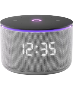 Купить Умная колонка Яндекс Станция Мини 3 Pro Zigbee с Алисой Серая  в E-mobi