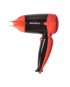 Купить Фен Supra PHS-1404S 1400 Вт красный, черный  в E-mobi