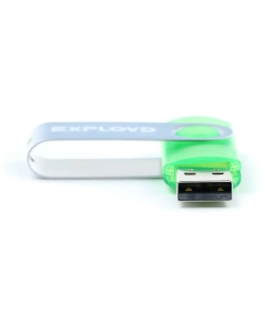 Купить Флешка Exployd 530 64 ГБ зеленый  в E-mobi