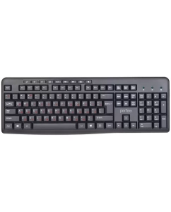 Купить Проводная клавиатура Perfeo Push Black (PF_A4796)  в E-mobi