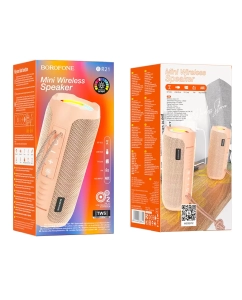 Купить Портативная колонка Borofone BR21 Candy Pink  в E-mobi