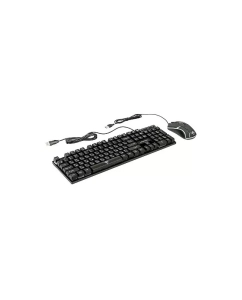 Купить Комплект клавиатура и мышь Nakatomi KMG-2305U Black  в E-mobi