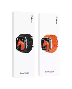 Купить Умные часы Hoco Y12 Ultra Titanium Gold 6931474791993  в E-mobi