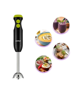 Купить Погружной блендер Kitfort КТ-3041-2 Black/Green  в E-mobi