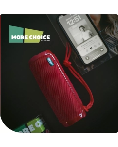 Купить Портативная колонка More Choice BS22 Red (BS22 Red)  в E-mobi