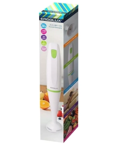 Купить Погружной блендер Ergolux ELX-HB01-C34 White/Green  в E-mobi