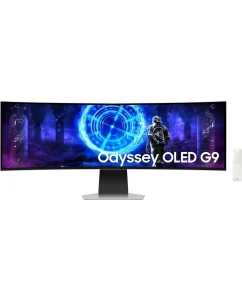 Купить 49&quot; Монитор Samsung Odyssey OLED G9 S49DG952SI Silver 240Hz 5120x1440 OLED  в E-mobi