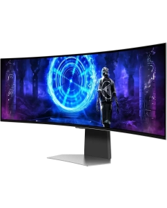 Купить 49&quot; Монитор Samsung Odyssey OLED G9 S49DG952SI Silver 240Hz 5120x1440 OLED  в E-mobi
