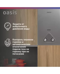 Купить Газовый проточный водонагреватель Oasis Eco S-16  в E-mobi