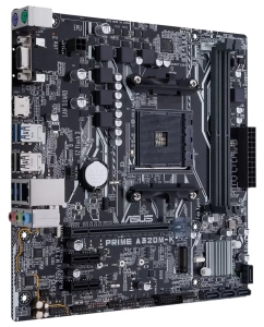 Купить Материнская плата ASUS PRIME A320M-K  в E-mobi