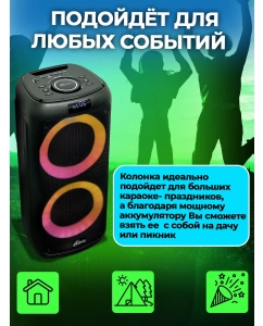 Купить Портативная колонка Ritmix SP-875B Black  в E-mobi