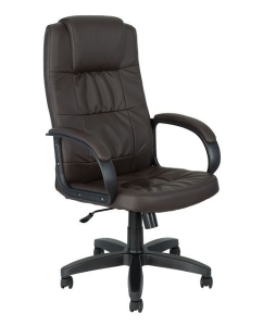 Купить Кресло офисное ЯрКресло Кр81 ТГ ПЛАСТ ЭКО3 (экокожа шоколад)  в E-mobi