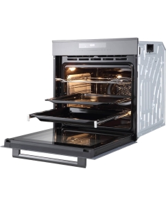 Купить Встраиваемый электрический духовой шкаф Korting OKB 1331 GBXGr серебристый  в E-mobi