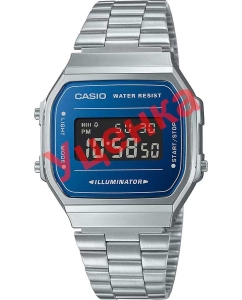 Купить Японские наручные часы Casio Vintage A168WEM-2B-ucenka с хронографом  в E-mobi