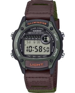 Купить Японские наручные часы Casio Collection W-220HF-3A с хронографом  в E-mobi