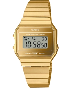 Купить Японские наручные часы Casio Vintage A700WEVG-9A-ucenka с хронографом  в E-mobi