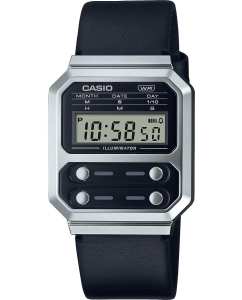 Купить Японские наручные часы Casio Vintage A100WEL-1A-ucenka с хронографом  в E-mobi