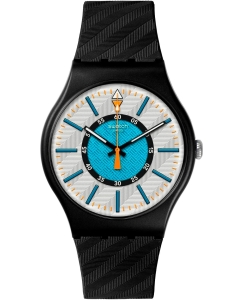 Купить Швейцарские керамические наручные часы Swatch SO32B119  в E-mobi