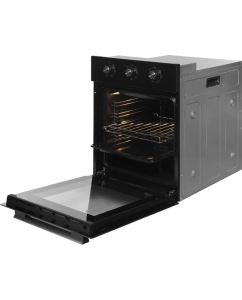 Купить Встраиваемый электрический духовой шкаф HYUNDAI HEO 45311 BG черный  в E-mobi