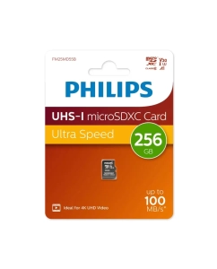 Купить Карта памяти Philips Micro SD 256Гб FM (FM25MD55B/97)  в E-mobi