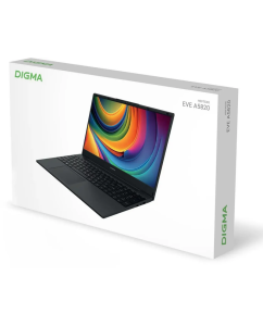 Купить Ноутбук Digma Eve A5820 (DN15R3-8CXW02) Ryzen 3 3200U 8Gb SSD256Gb AMD Radeon 15.6&quot; IPS FHD (1920x1080) Windows 11 Professional black  в E-mobi