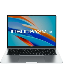 Купить Ноутбук INFINIX Inbook Y3 Max YL613 (71008302598) 16&quot;, IPS, Core i7 1255U 1.7ГГц, 10 ядер, 16ГБ LPDDR4x, 512ГБ SSD, Intel Iris Xe graphics, Free DOS  в E-mobi