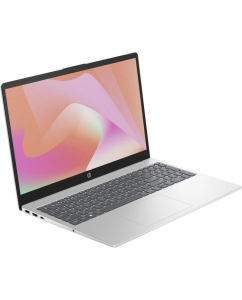 Купить Ноутбук HP 15-fd1015ci (A16KDEA) Core 3 100U 16Gb SSD512Gb Intel Graphics 15.6&quot; IPS FHD (1920x1080) FreeDOS silver WiFi BT Cam  в E-mobi