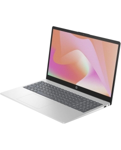 Купить Ноутбук HP 15-fd1015ci (A16KDEA) Core 3 100U 16Gb SSD512Gb Intel Graphics 15.6&quot; IPS FHD (1920x1080) FreeDOS silver WiFi BT Cam  в E-mobi
