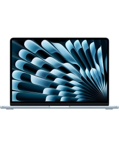 Купить Ноутбук Apple MacBook Air (MC6T4LL/A) M4 10 core 16Gb SSD256Gb/8 core GPU 13.6&quot; Liquid Retina (2560x1664) macOS lt.blue WiFi BT Cam  в E-mobi