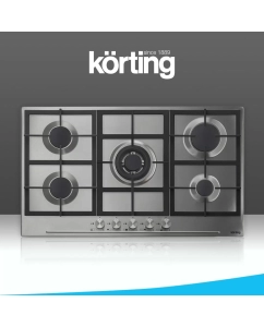 Купить Встраиваемая варочная панель газовая Korting HG 965 CTX серебристый в E-mobi