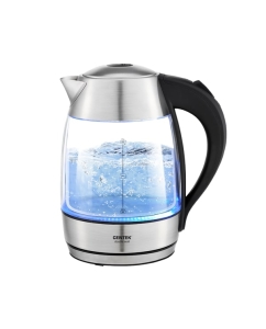 Купить Чайник электрический Centek CT-0012 1.7 л серебристый, прозрачный  в E-mobi