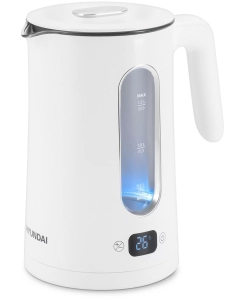 Купить Чайник электрический HYUNDAI HYK-G5510 1.5 л белый  в E-mobi