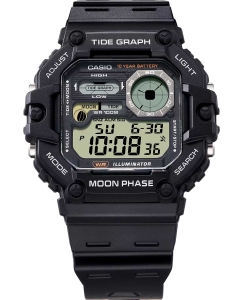 Купить Японские наручные часы Casio Collection WS-1700H-1A с хронографом  в E-mobi