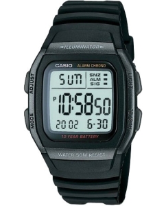 Купить Японские наручные часы Casio Collection W-96H-1B  в E-mobi